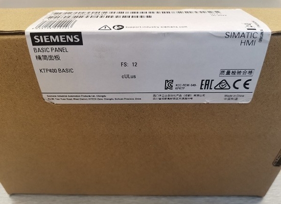 Siemens 6AV2123-2DB03-0AX0 SIMATIC HMI, KTP400 Basic Panel Key/Touch Operation