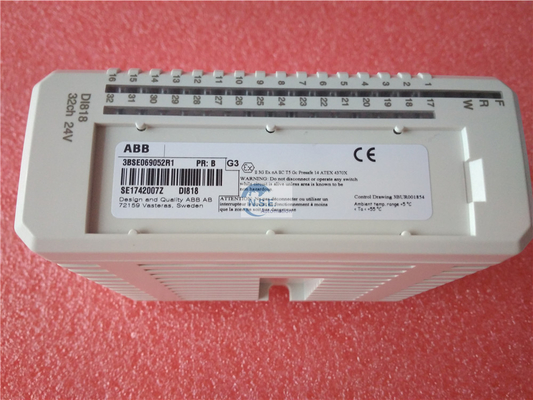 ABB DI818 3BSE069052R1 Digital Input 24V d.c. 32 ch DI818 in stock now