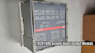 ABB 07AC91 ترقية وحدة الإدخال والإخراج التناظرية PLC القديمة