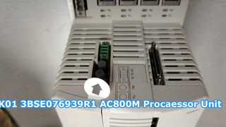 وحدة التحكم المدمجة PM866AK01 3BSE076939R1 ABB AC800M