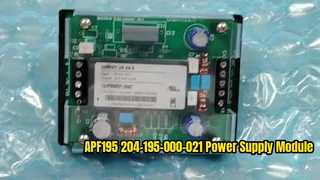 APF195 204-195-000-021 وحدة إمداد الطاقة DC المدمجة المثبتة على السكك الحديدية