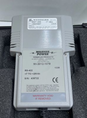 9907-205 Woodward Communication Handy Programmer ProAct™ Digital Speed Control System